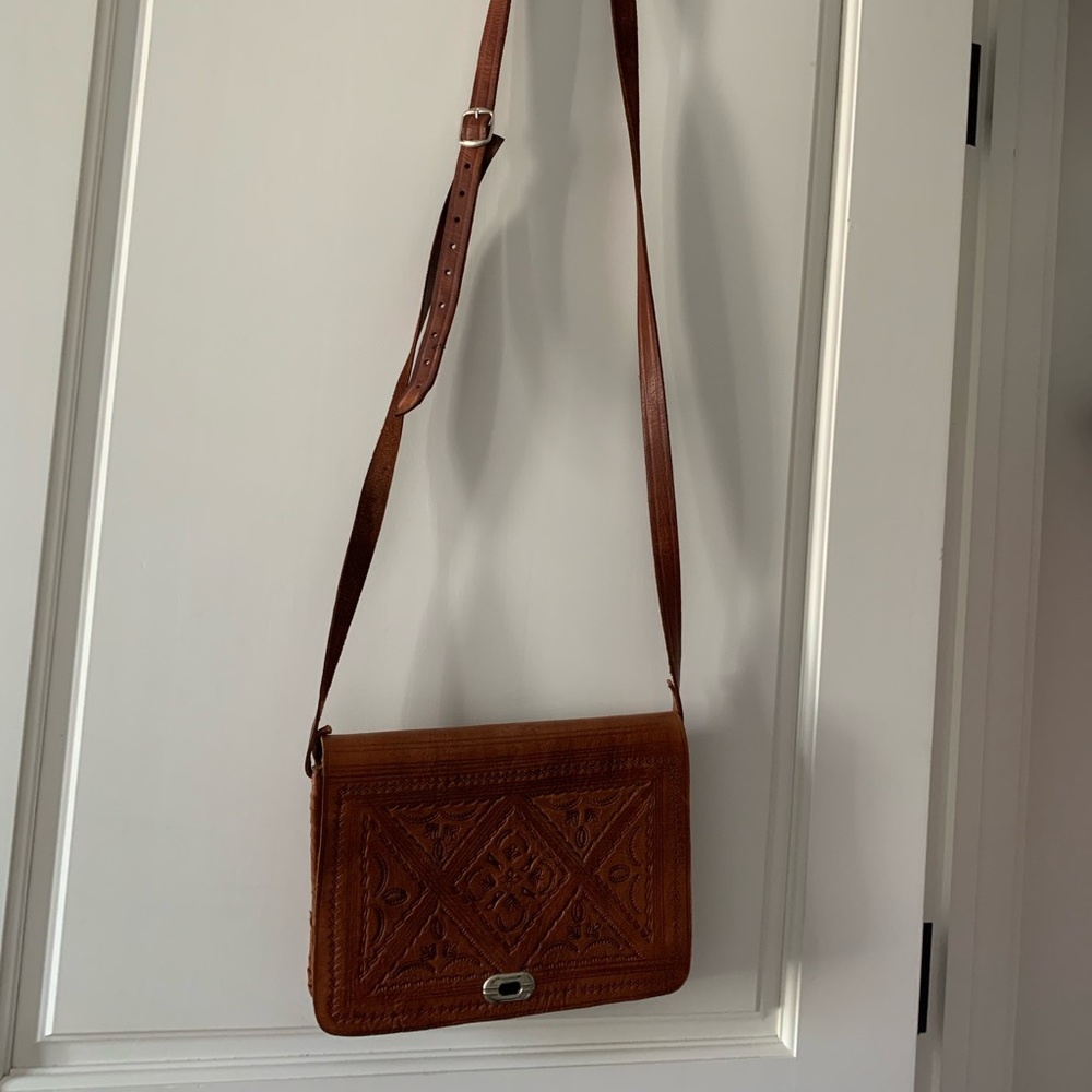 authentic moroccan leather bag